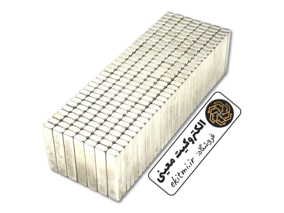 آهنربا نئودیمیوم 25x4x3 میلی متری | الکتروکیت معینی