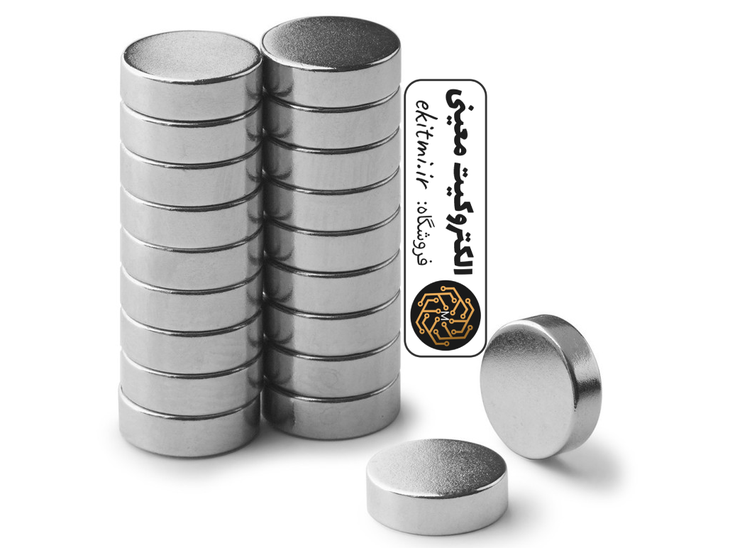 آهنربا نئودیمیوم دیسکی 10x3 میلی متر | الکتروکیت معینی