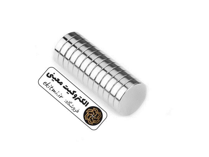آهنربا نئودیمیوم 10x1.5 میلی متری | الکتروکیت معینی