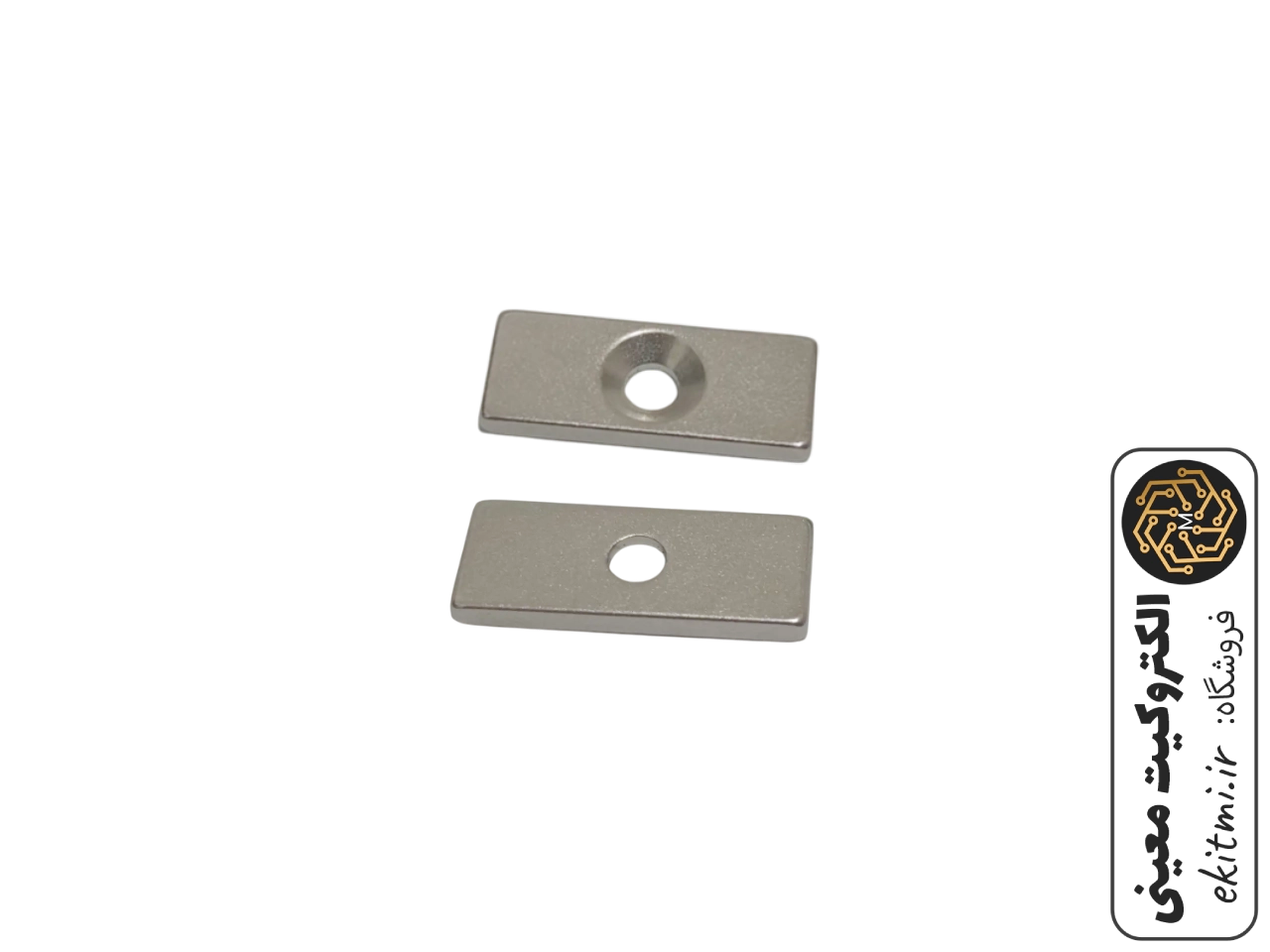 آهنربا نئودیمیوم کونیک 20x8x2 میلی متری | الکتروکیت معینی