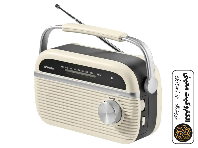 رادیو اسپیکر بلوتوثی قابل حمل آیدین ولت مدل radio | الکتروکیت معینی